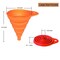 4 Pieces Small and Large, Kitchen Gadgets Accessories Foldable Silicone Collapsible Funnels for Filling Water Bottle Liquid Transfer Food Grade